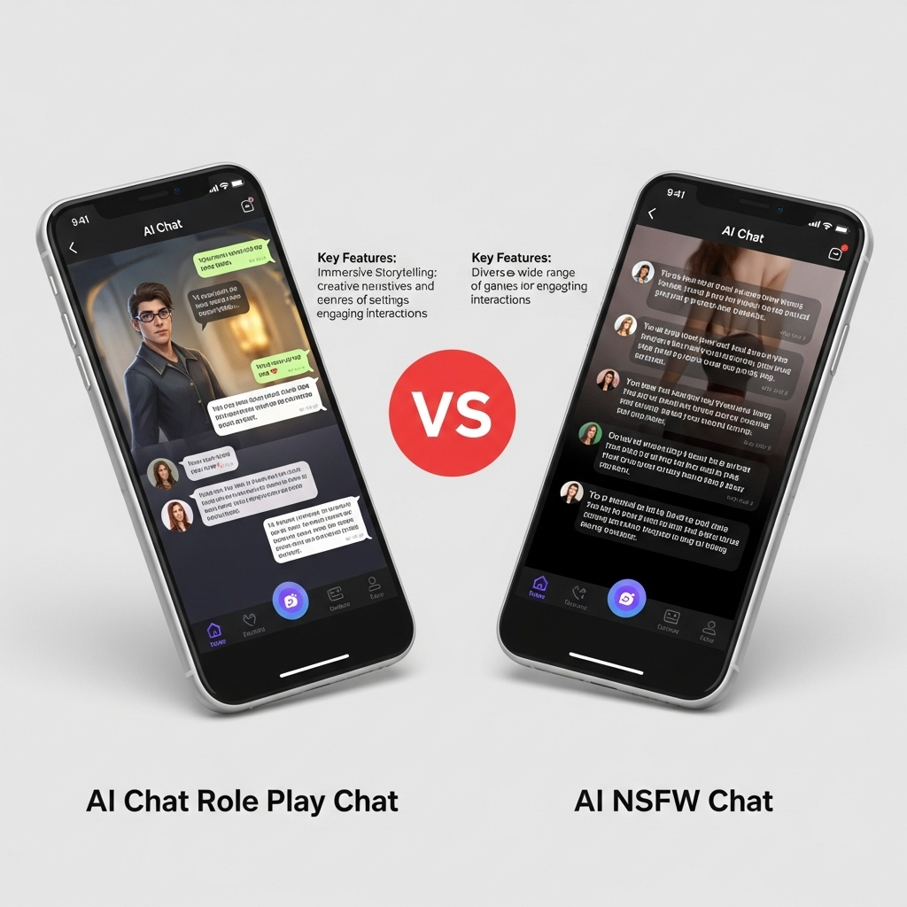 Comparison of Ai tools & servicesAI Chat Role Play Chat vs. AI NSFW Chat