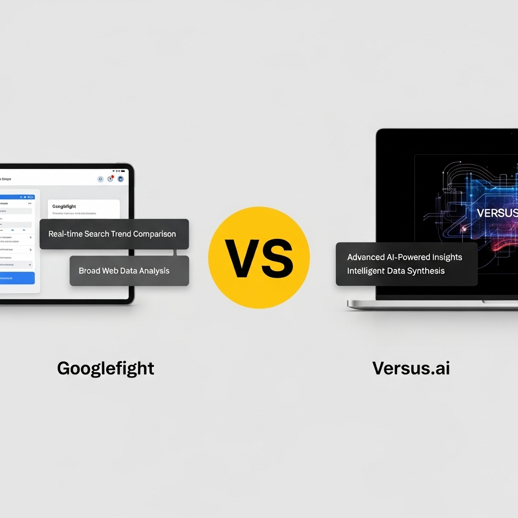 Comparison of Ai tools & servicesGooglefight vs. Versus.ai