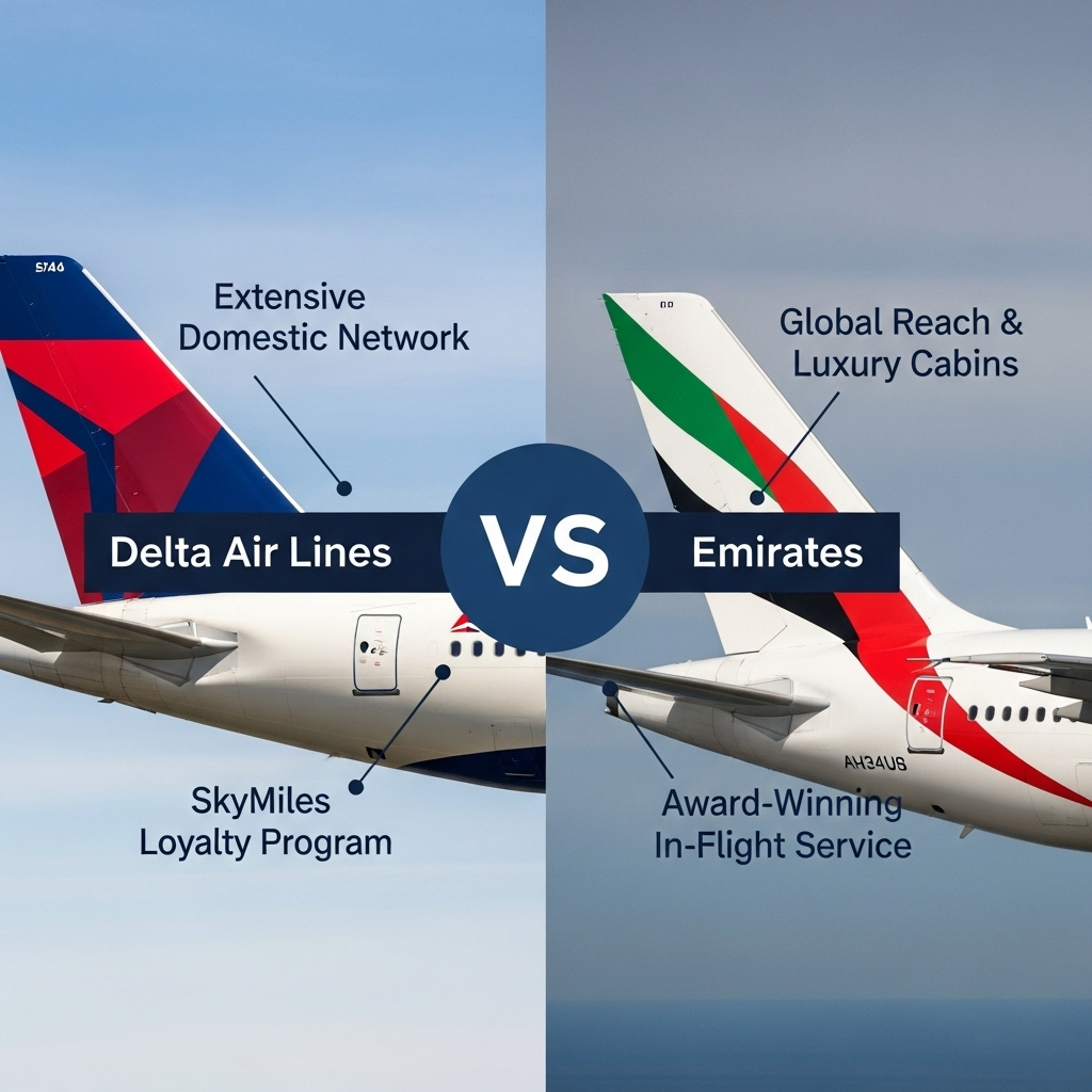 Comparison of AirlinesDelta Air Lines vs. Emirates