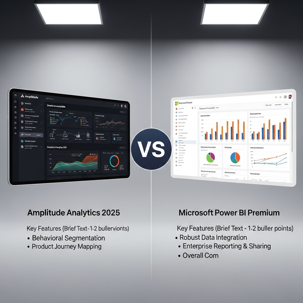 Comparison of Analytics toolsAmplitude Analytics 2025 vs. Microsoft Power BI Premium