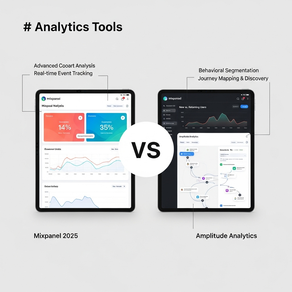 Comparison of Analytics toolsMixpanel 2025 vs. Amplitude Analytics