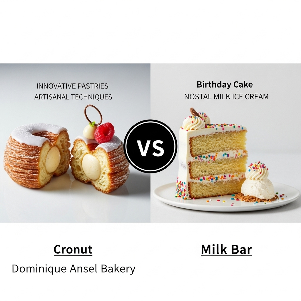 Comparison of BakeriesDominique Ansel Bakery vs. Milk Bar