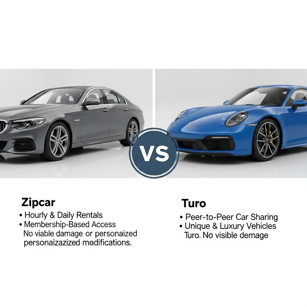 Comparison of Car sharing servicesZipcar vs. Turo