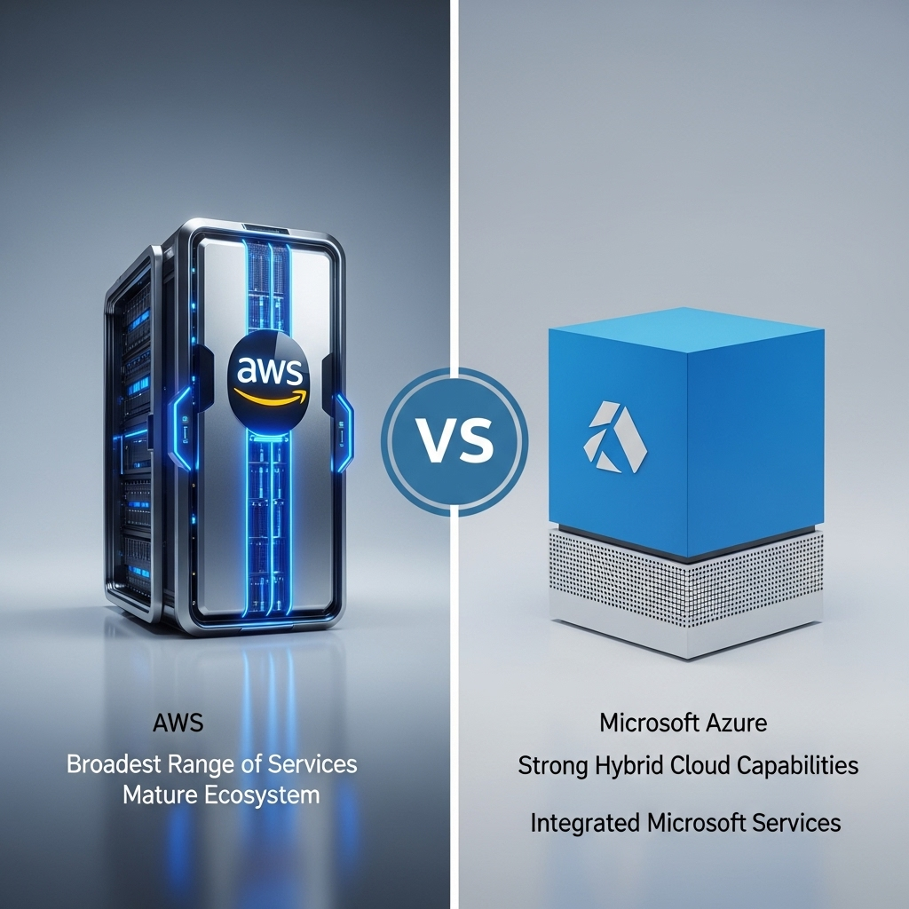 Comparison of Cloud service providersAmazon Web Services (AWS) vs. Microsoft Azure