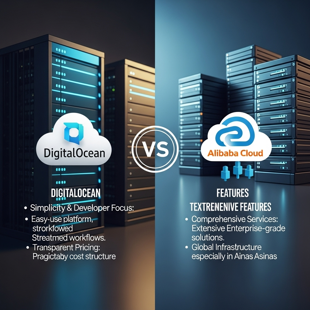 Comparison of Cloud service providersDigitalOcean vs. Alibaba Cloud