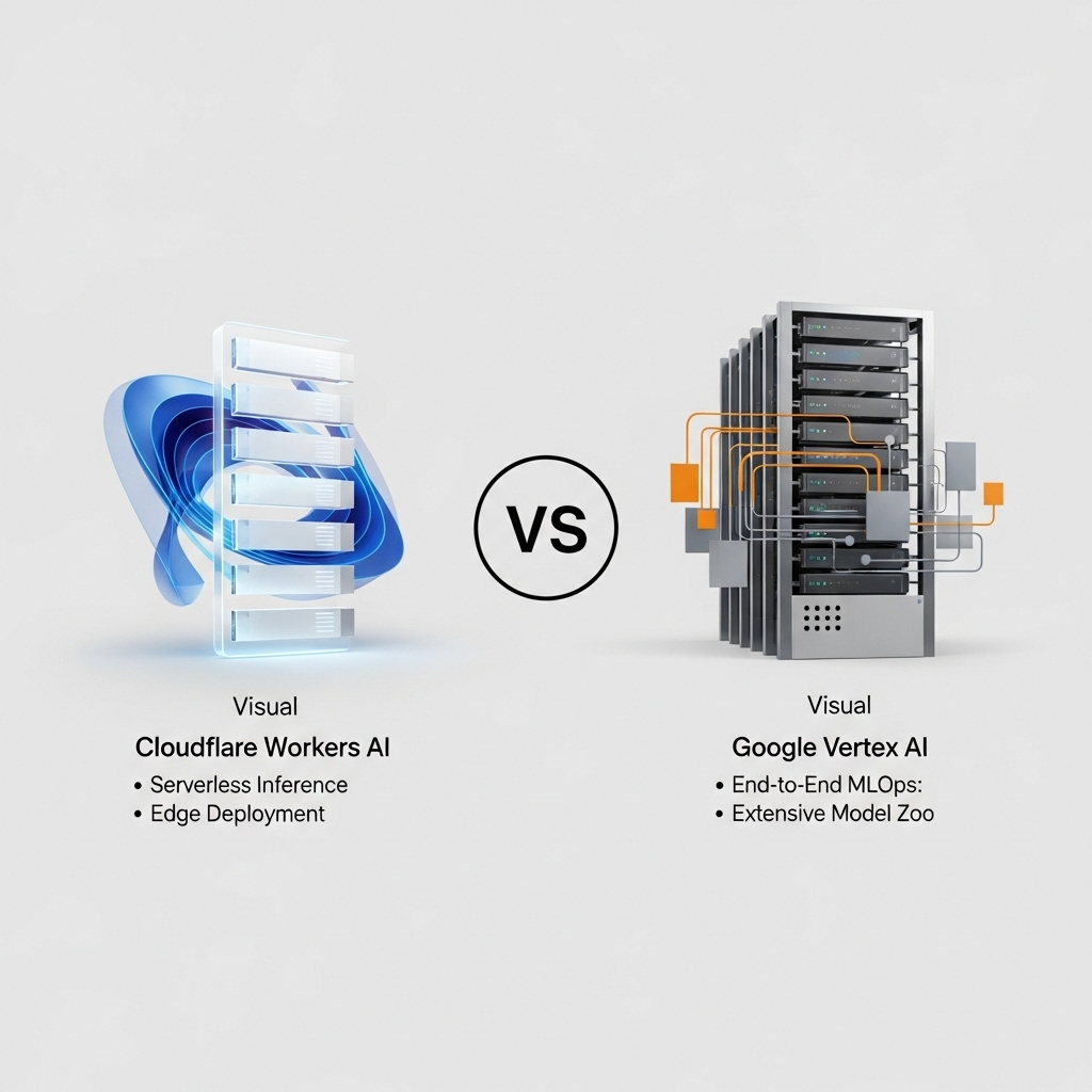 Comparison of Cloud servicesCloudflare Workers AI vs. Google Vertex AI