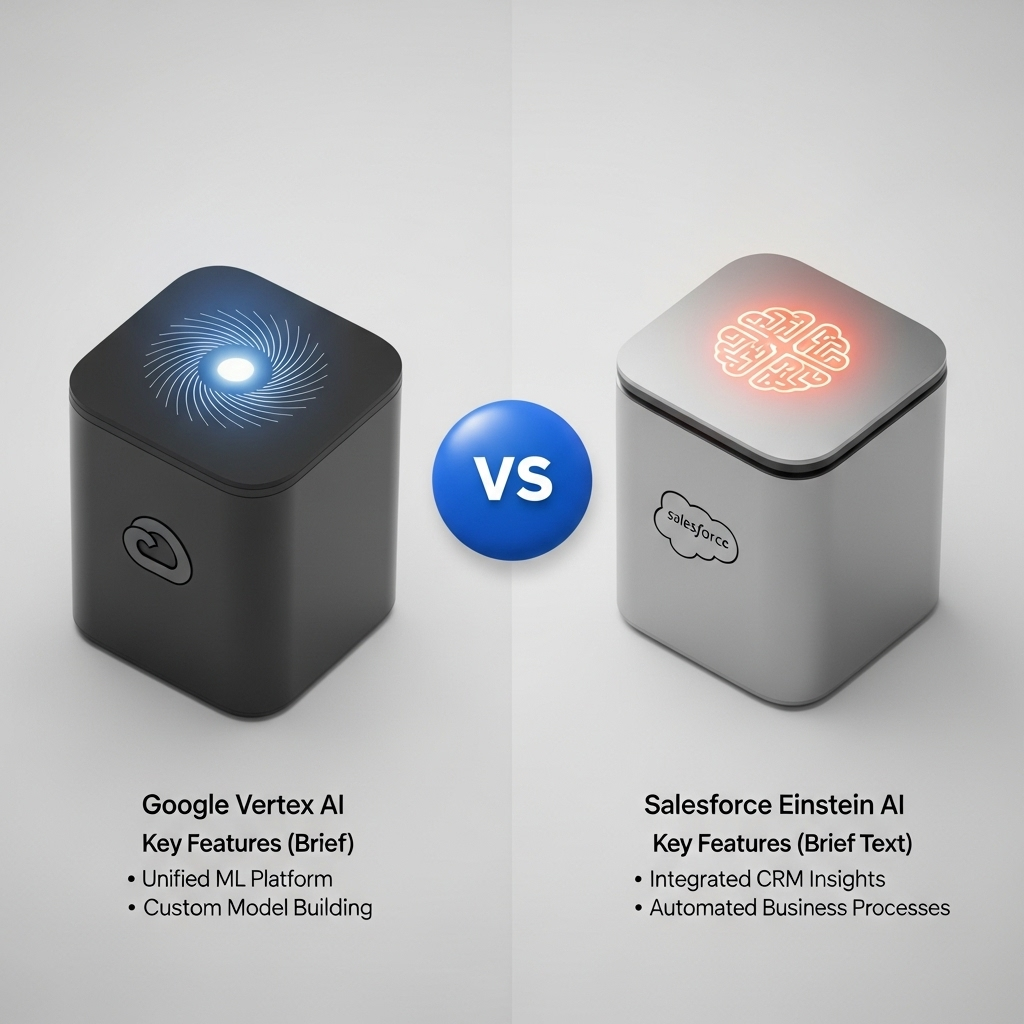 Comparison of Cloud servicesGoogle Vertex AI vs. Salesforce Einstein AI