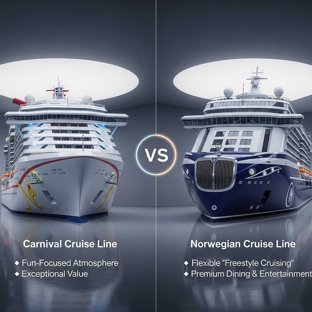 Comparison of Cruise linesCarnival Cruise Line vs. Norwegian Cruise Line