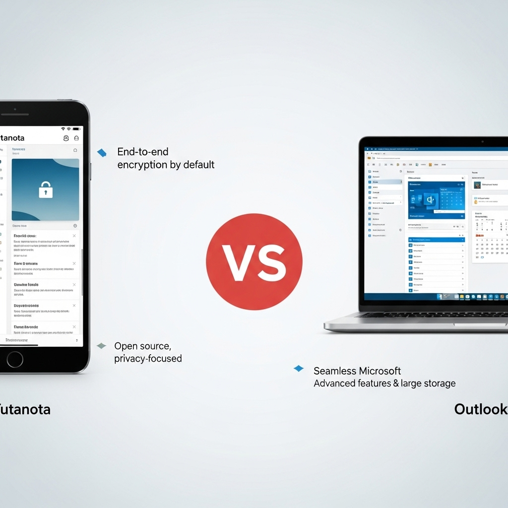 Comparison of Email servicesTutanota vs. Outlook