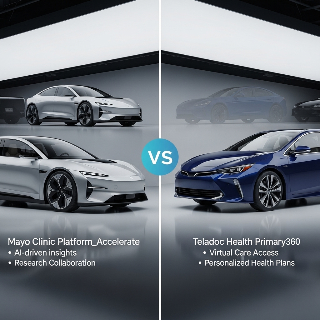 Comparison of Healthcare servicesMayo Clinic Platform_Accelerate vs. Teladoc Health Primary360