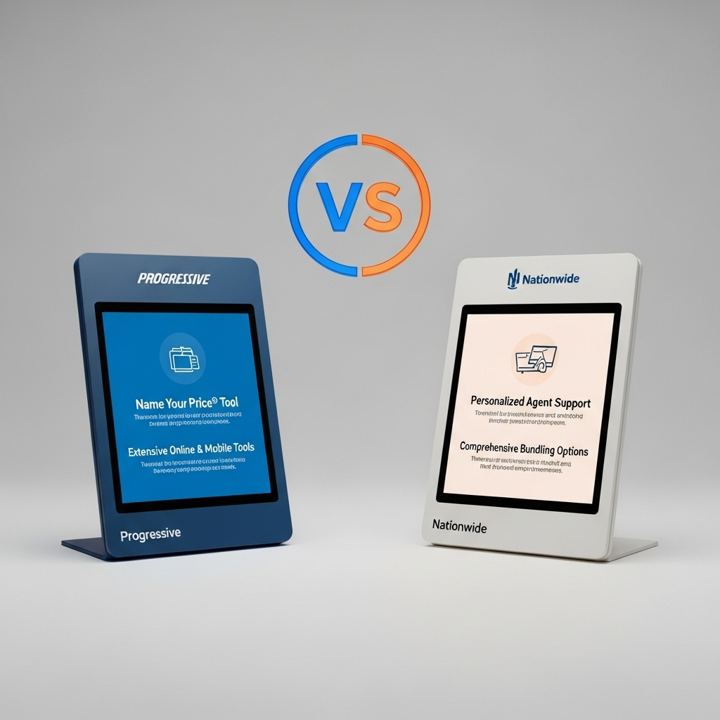 Comparison of Insurance providersProgressive vs. Nationwide