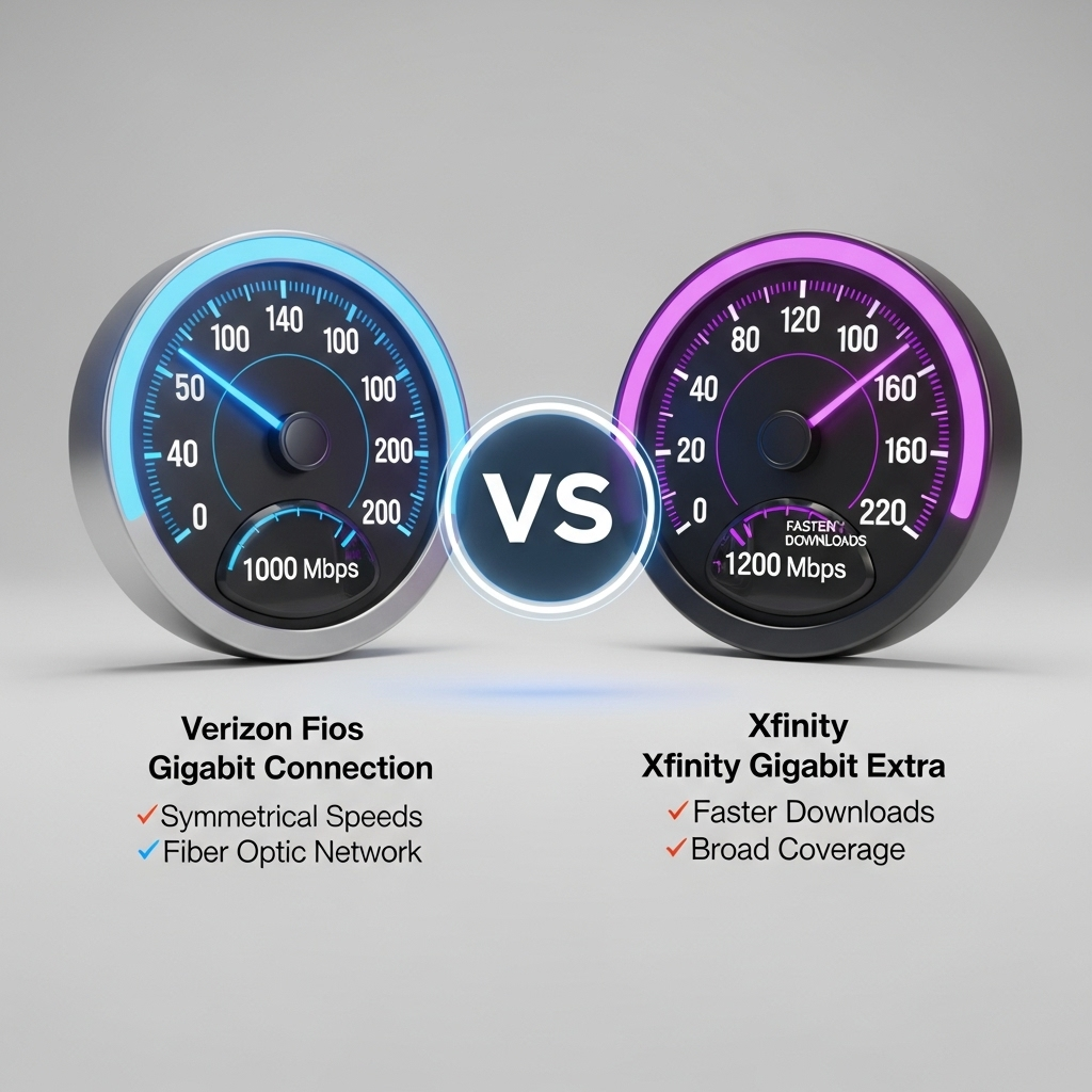 Comparison of Internet service providersVerizon Fios Gigabit Connection vs. Xfinity Gigabit Extra