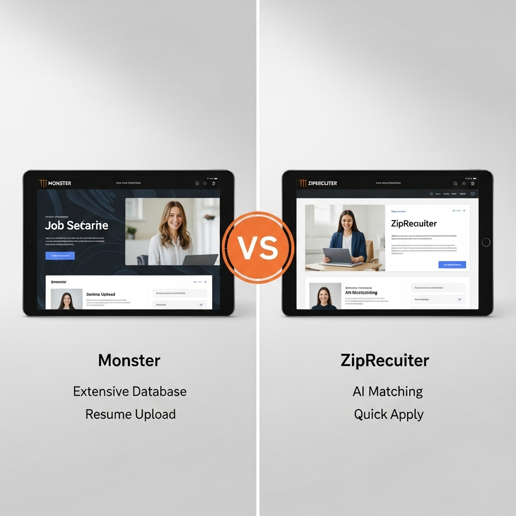 Comparison of Job search platformsMonster vs. ZipRecruiter
