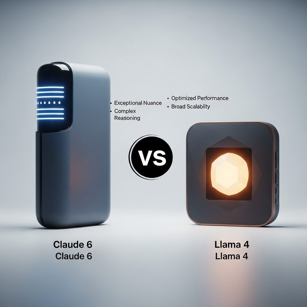 Comparison of Language modelsClaude 6 vs. Llama 4
