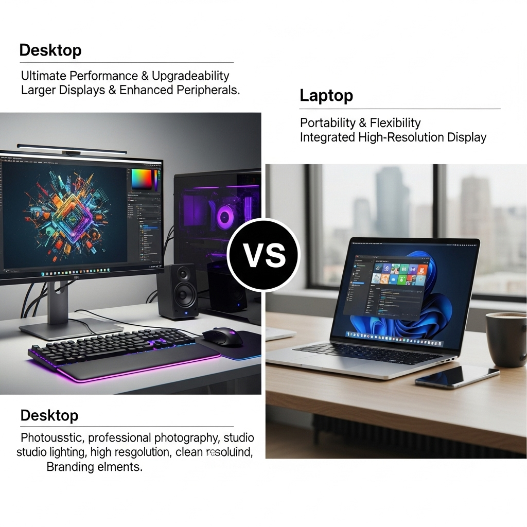 Comparison of LaptopsDesktop vs. Laptop