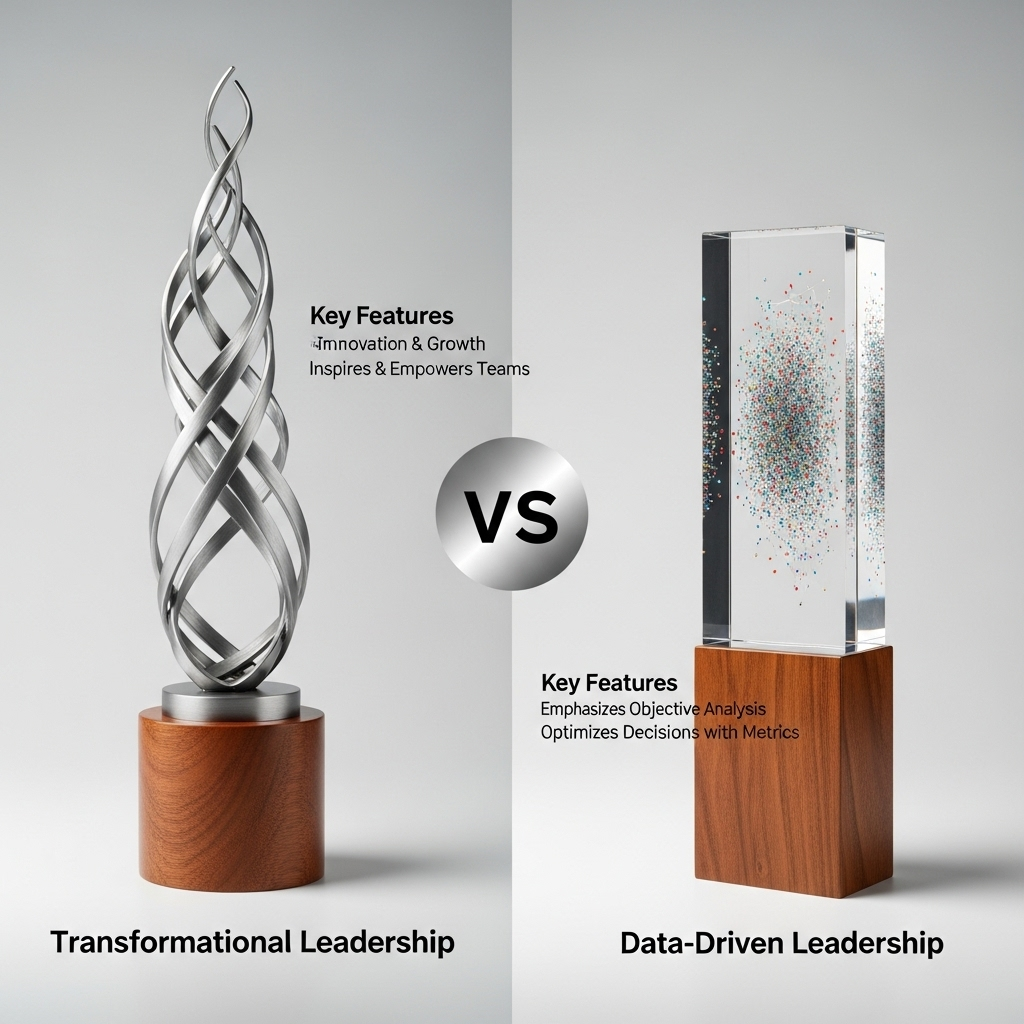 Comparison of Management stylesTransformational Leadership vs. Data-Driven Leadership