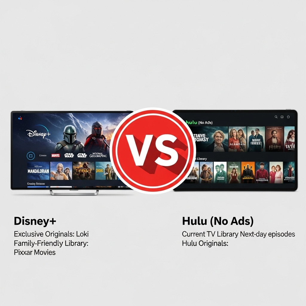 Comparison of Media subscription servicesDisney+ vs. Hulu (No Ads)