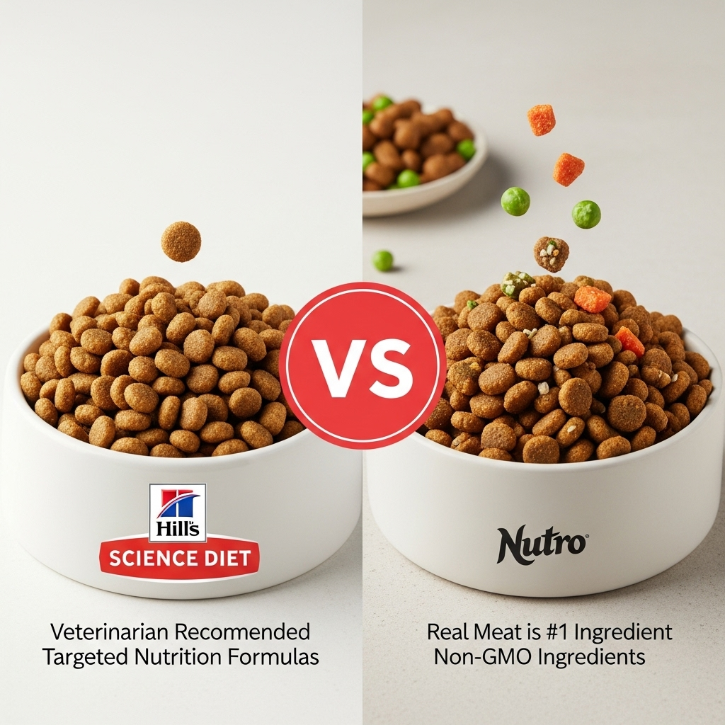 Comparison of Pet food brandsHill's Science Diet vs. Nutro