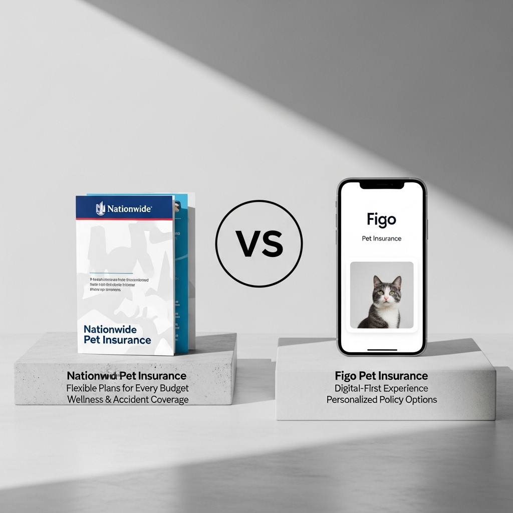 Comparison of Pet insuranceNationwide Pet Insurance vs. Figo Pet Insurance