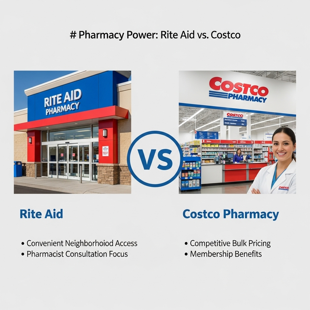 Comparison of PharmaciesRite Aid vs. Costco Pharmacy