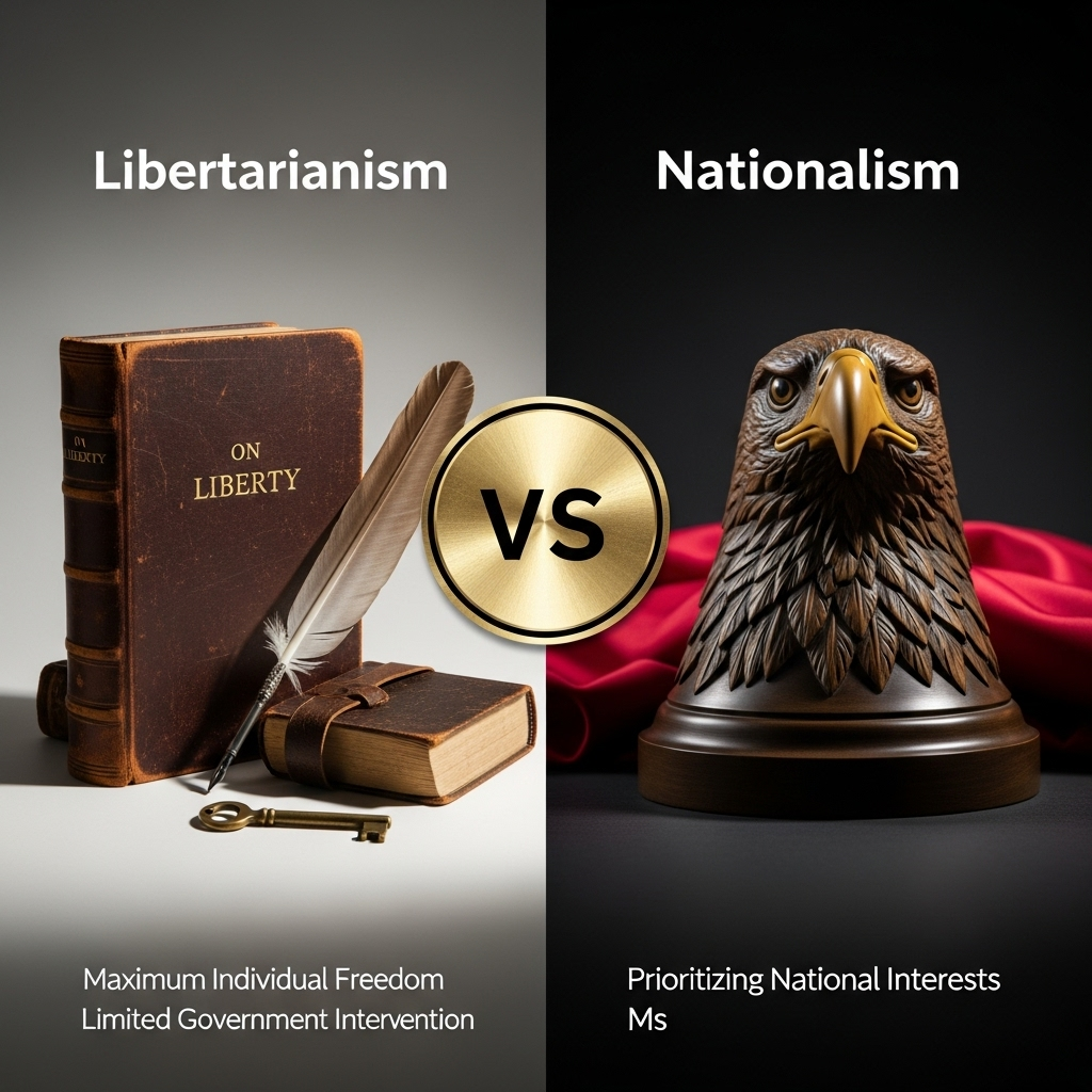 Comparison of Political ideologiesLibertarianism vs. Nationalism