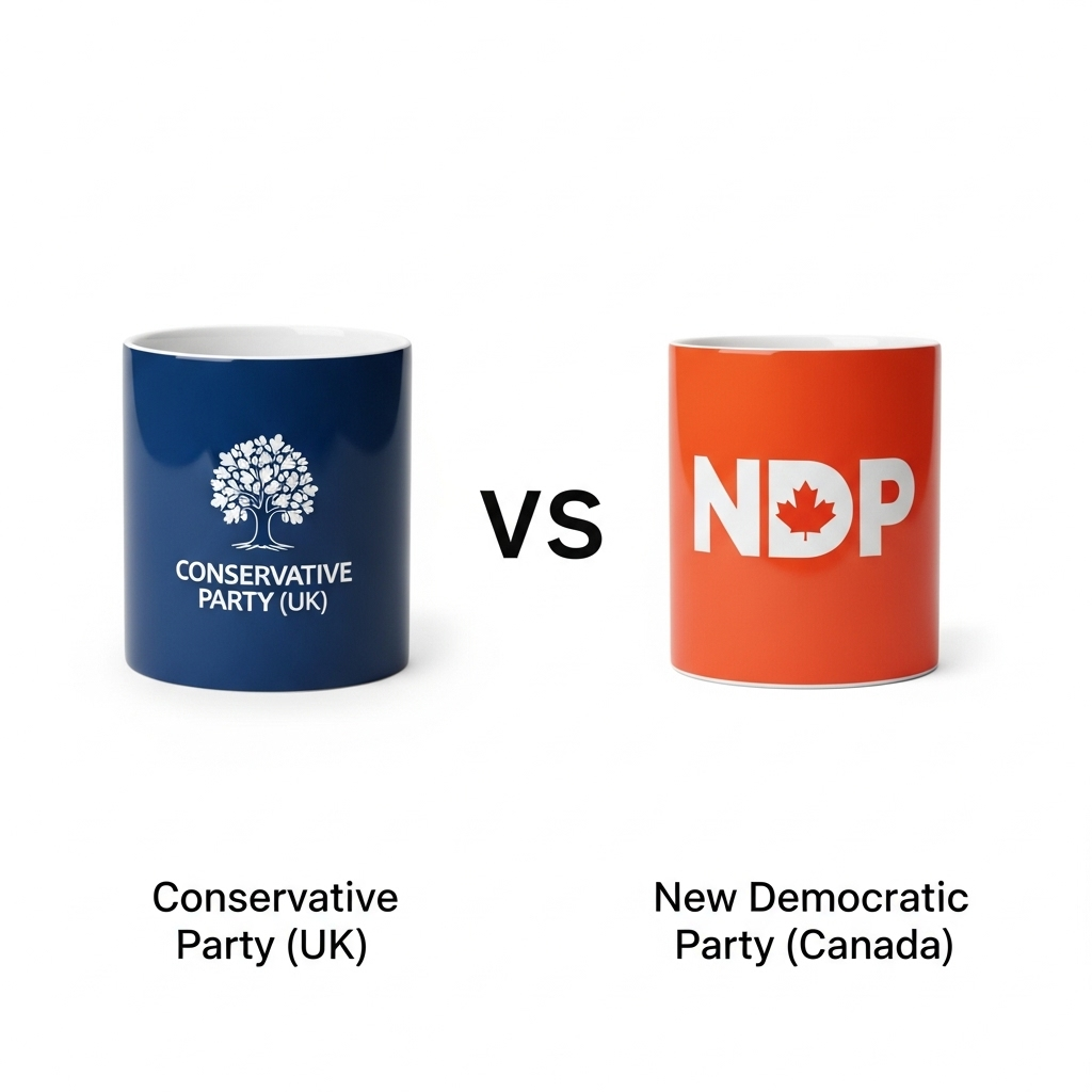 Comparison of Political partiesConservative Party (UK) vs. New Democratic Party (Canada)