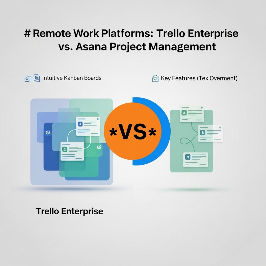 Comparison of Remote work platformsTrello Enterprise vs. Asana Project Management
