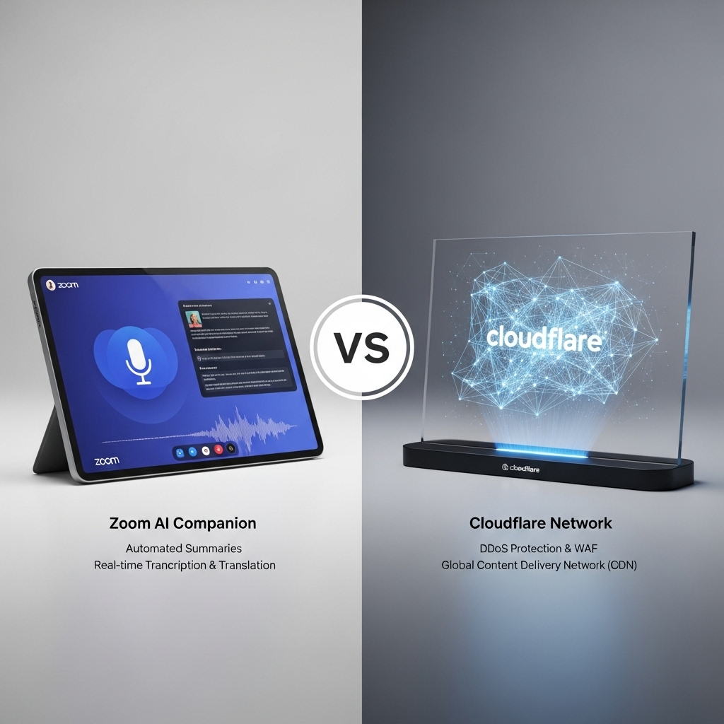Comparison of Software companiesZoom AI Companion vs. Cloudflare Network