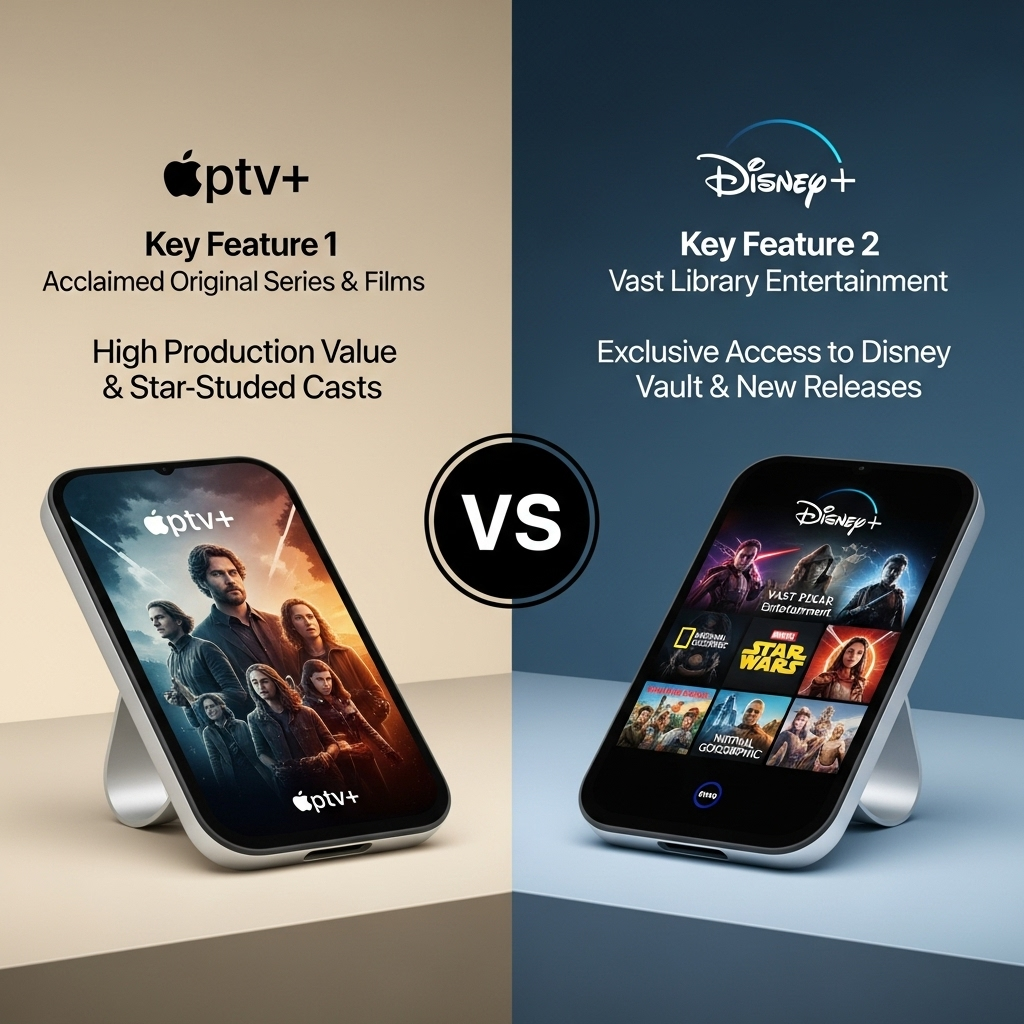 Comparison of Streaming platformsApple TV+ vs. Disney+