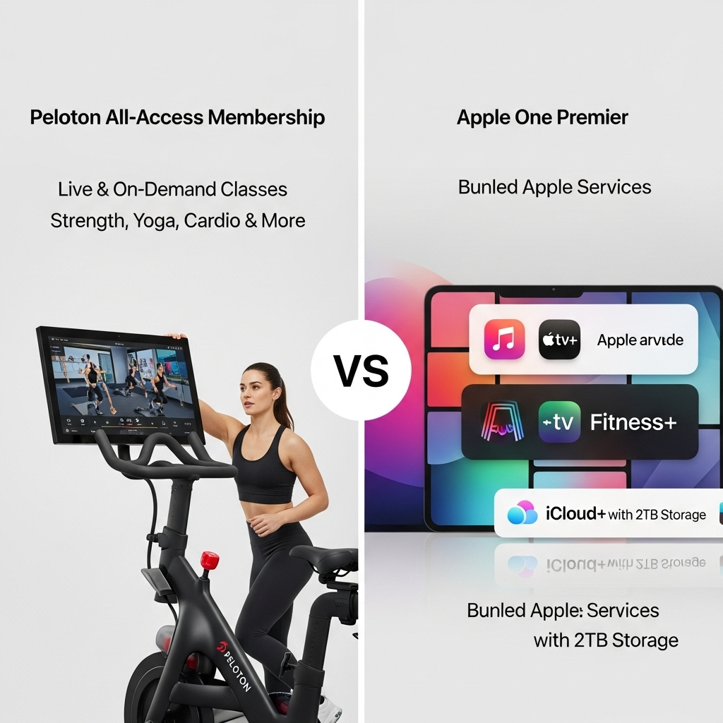 Comparison of Subscription servicesPeloton All-Access Membership vs. Apple One Premier