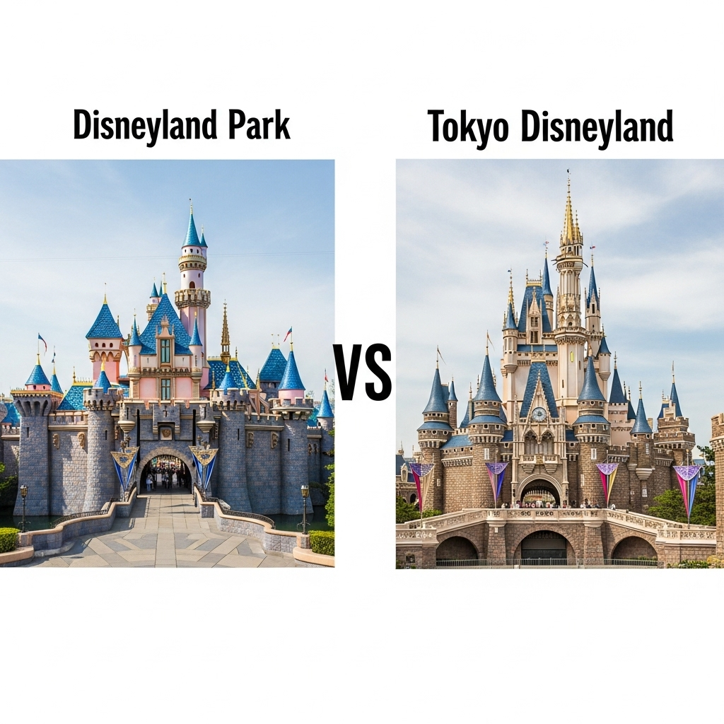 Comparison of Theme parksDisneyland Park vs. Tokyo Disneyland
