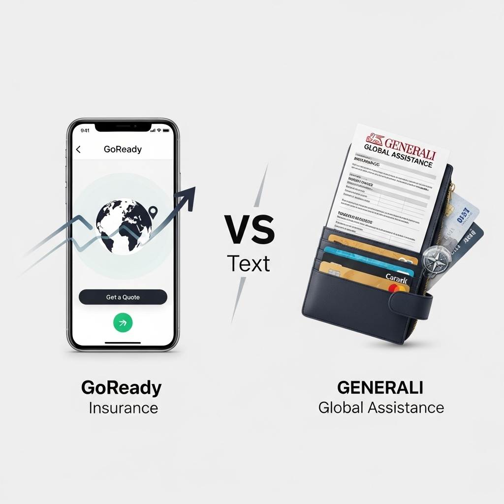 Comparison of Travel insuranceGoReady Insurance vs. Generali Global Assistance